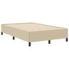 vidaXL Boxspringbett Grau-Gr&uuml;n 120 x 200 cm Samt