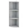 vidaXL Eckregal 3 Ebenen 41,5 x 41,5 x 107,5 cm Holzwerkstoff