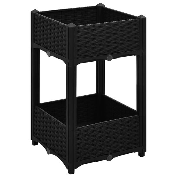 vidaXL Hochbeet 40x40x71 cm Polypropylen