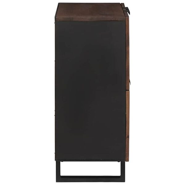 vidaXL Medienlagerungsschr&auml;nke & Regale Braun 60 x 33.5 x 75 cm