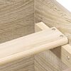 vidaXL Bettgestell ohne Matratze Sonoma-Eiche 100x200 cm Holzwerkstoff