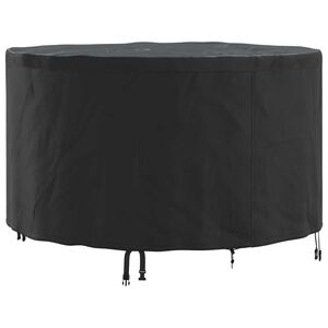 vidaXL M&ouml;belbezug 102 x 102 x 71 cm 420D Oxford Stoff Rund Wasserdicht