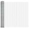 vidaXL Zaunpfosten Silber 25 x 0,8 m (25 mm Mesh) Stahl