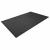 vidaXL Sport Schutzmatte Schwarz 243 x 152 x 0,6 cm PVC