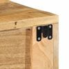 vidaXL TV-Wandschrank 80x30x19 cm Raues Mangoholz