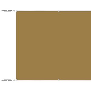 vidaXL Senkrechtmarkise Beige 60x1200 cm Oxford-Gewebe