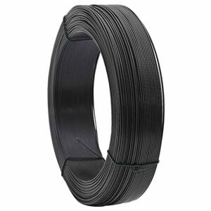 vidaXL Zaun-Bindedraht 250 m 1,4/2 mm Stahl Anthrazit