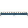 vidaXL Boxspringbettgestell Dunkelblau 90x190 cm Samt