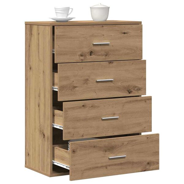 vidaXL Sideboard Artisan-Eiche 60 x 31 x 84 cm Holzwerkstoff