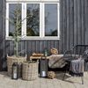 House Nordic K&ouml;rbe 2 Stk. Rund Ivy Kubu-Rattan