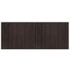 vidaXL Teppich Rechteckig Dunkelbraun 80x200 cm Bambus