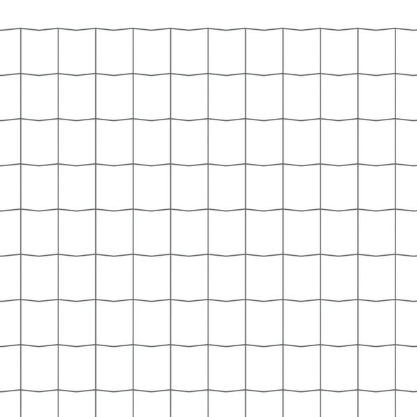 vidaXL Eurozaun Stahl 10 x 0,8 m Grau