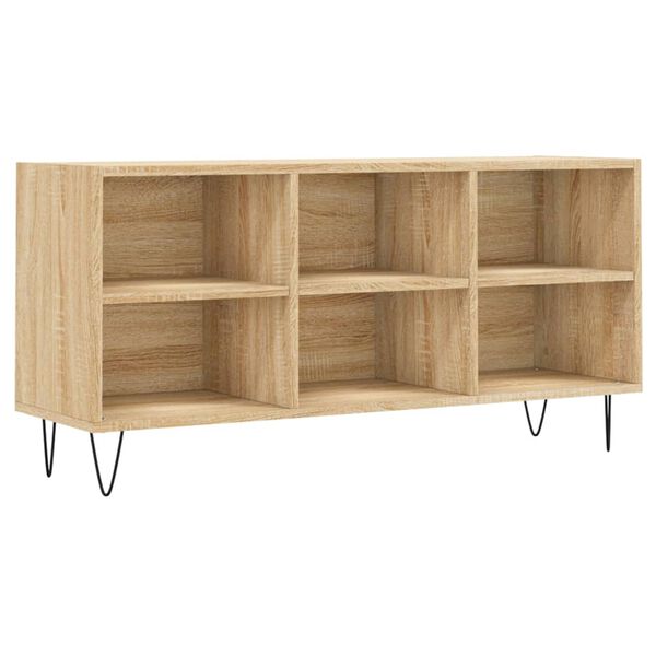vidaXL TV-Schrank Sonoma-Eiche 103,5x30x50 cm Holzwerkstoff