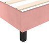 vidaXL Boxspringbettgestell Rosa 160x200 cm Samt