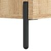 vidaXL Highboard Sonoma-Eiche 34,5x34x180 cm Holzwerkstoff
