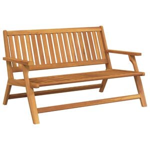 vidaXL Relax Bank Braun 122 x 78 x 73 cm Massivholz Akazie