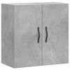 vidaXL Wandschrank Betongrau 60x31x60 cm Holzwerkstoff