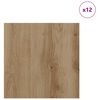 vidaXL Dekoplatten 12 pcs Artisan-Eiche 30 x 30 x 0.3 cm Holzwerkstoff