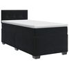 vidaXL Boxspringbett mit Matratze Schwarz 80 x 200 cm Samt