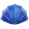 vidaXL Pool-Dome Blau 500 x 500 x 236 cm