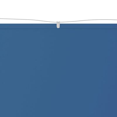 vidaXL Senkrechtmarkise Blau 140x800 cm Oxford-Gewebe
