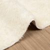 vidaXL Teppich Shaggy Hochflor NAVARRA Creme 160x230 cm Polyester