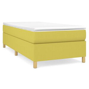 vidaXL Boxspringbettgestell Gr&uuml;n 80x200 cm Stoff