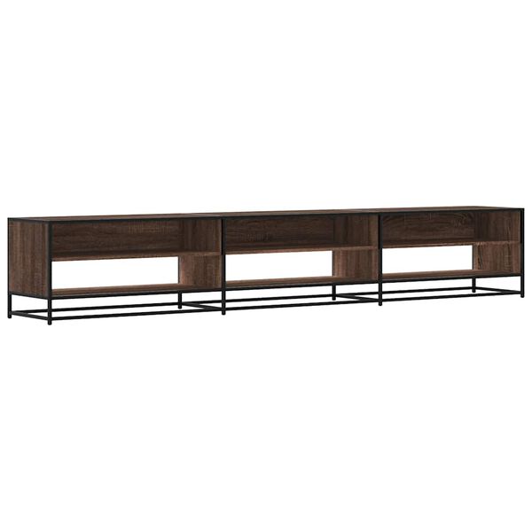 vidaXL TV-Schrank Braun Eichen-Optik 270x40x46 cm Holzwerkstoff