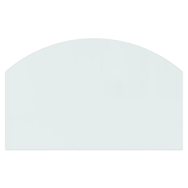 vidaXL Kaminofen Glasplatte 80x50 cm