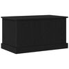 vidaXL Aufbewahrungsbox Schwarz Eichen-Optik 70 x 40 x 28 cm