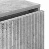 vidaXL Sideboard Beton Grau 79,5 x 33 x 82 cm Holzwerkstoff