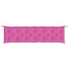 vidaXL Gartenbank-Auflagen 2 Stk. Rosa 200x50x7 cm Stoff