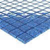 vidaXL Mosaikfliese 11 pcs Blau 50 x 50 cm Glas