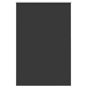 vidaXL Verdunkelungsrollo Schwarz 150x230 cm Stoffbreite 146,6 cm