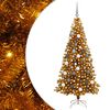vidaXL Weihnachtsbaum Gold 180 cm PET