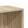 vidaXL Beistelltisch Sonoma-Eiche 33x33x34,5 cm Holzwerkstoff