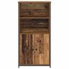 vidaXL Highboard Altholz 62 x 36 x 121,5 cm Holzwerkstoff