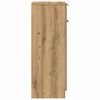 vidaXL Badezimmerschrank Artisan-Eiche 32 x 34 x 90 cm Holzwerkstoff