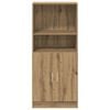 vidaXL K&uuml;chenschrank Artisan-Eiche 57x41,5x131,5 cm Holzwerkstoff