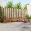 vidaXL Outdoor-Sofagarnitur 5 pcs Natur Massivholz Akazie