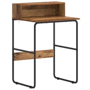 vidaXL Schreibtisch mit Stauraum Altholz 60 x 50 x 91 cm