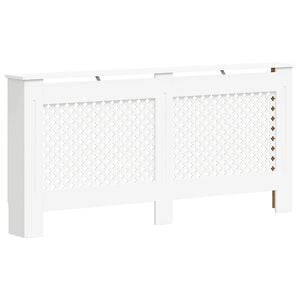 vidaXL Heizk&ouml;rperabdeckung Wei&szlig; 172&times;19&times;81,5 cm MDF