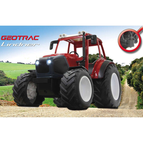 JAMARA Ferngesteuerter Traktor Lindner Geotrac 1:16 Rot