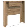 vidaXL Kopfteil Artisan-Eiche 100 x 15 x 103,5 cm Holzwerkstoff