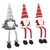 vidaXL Sitzendes Weihnachtswichtel-Set mit LED-Licht 3 stk.