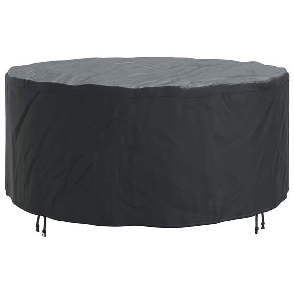 vidaXL Gartenm&ouml;belabdeckung Schwarz 200 x 200 x 71 cm 420D-Gewebe