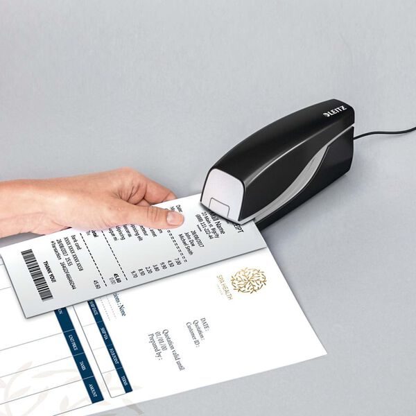 Leitz Elektrisches Heftger&auml;t NeXXt 1 mm Schwarz