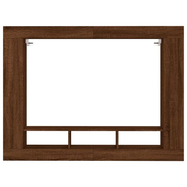 vidaXL TV-Schrank Braun Eichen-Optik 152x22x113 cm Holzwerkstoff