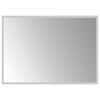 vidaXL LED-Badezimmerspiegel Transparent 70 x 50 cm Geh&auml;rtetes Glas