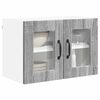 vidaXL K&uuml;chenschrank 2 pcs Graues Sonoma 60 x 31 x 40 cm Holzwerkstoff